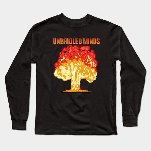 Unbridled Minds Logo Long Sleeve T-Shirt by Unbridled Minds